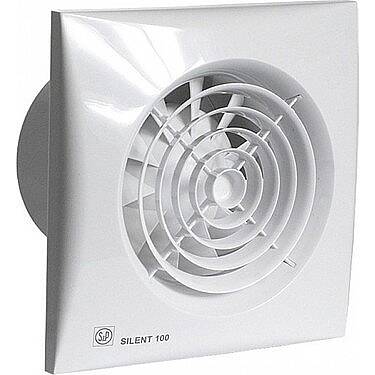 Soler&Palau Silent 100 CZ Sessiz Banyo Fanı Beyaz - 1