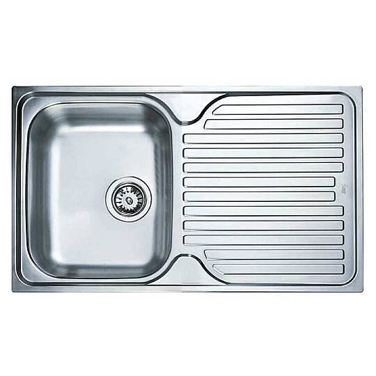 Teka 40109054 Princess 50 B Eviye, Paslanmaz Çelik, Sağ Damlalıklı