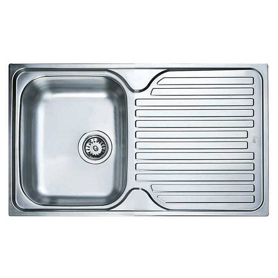 Teka 40109054 Princess 50 B Eviye, Paslanmaz Çelik, Sağ Damlalıklı - 1